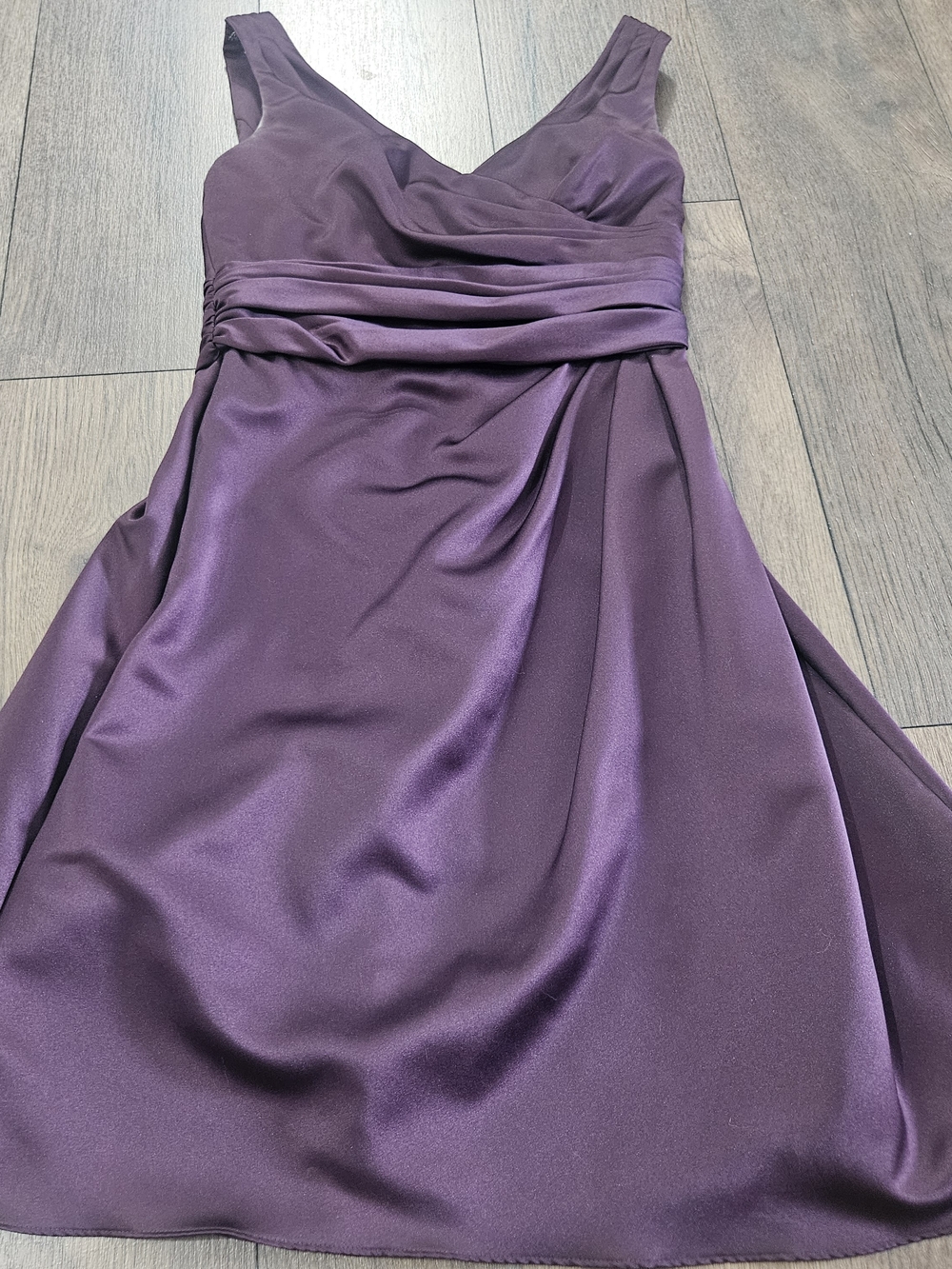Purple David's Bridal Dress Size 6